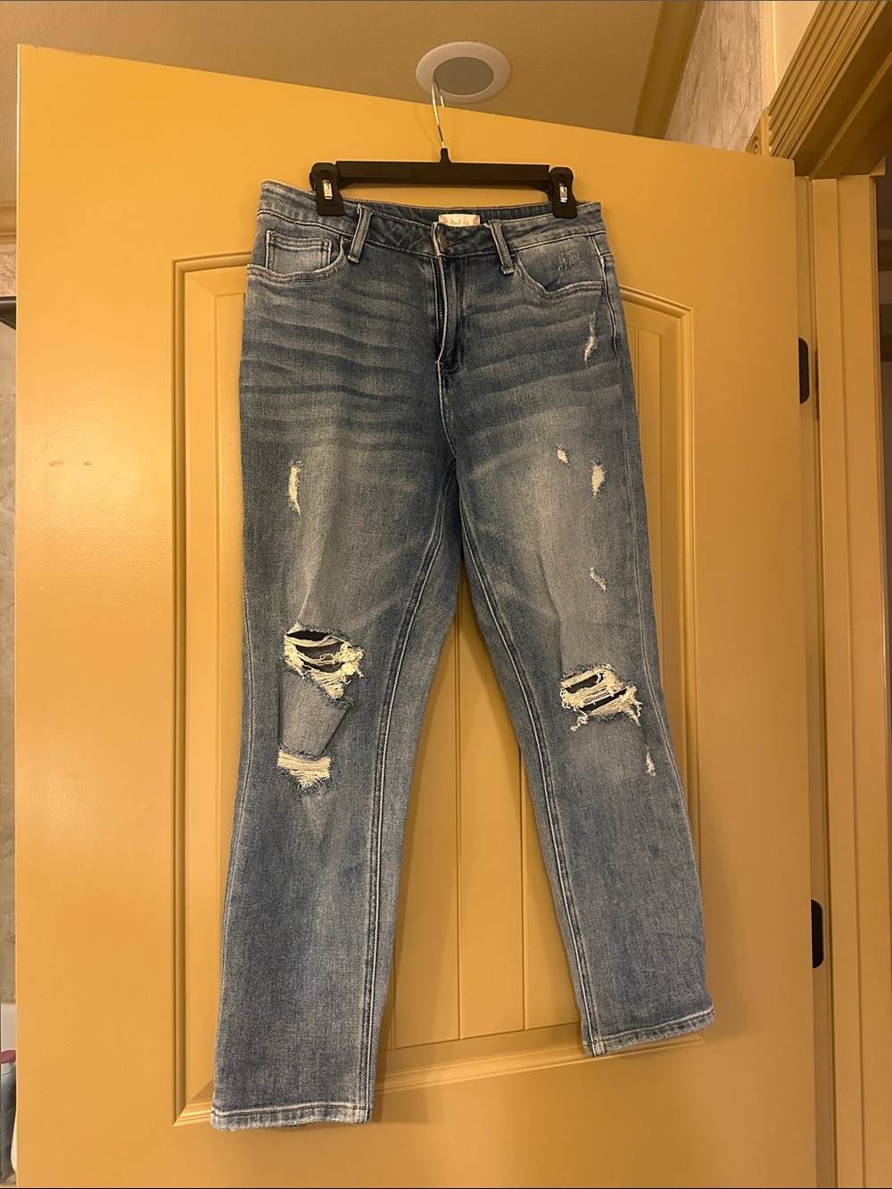 Altard State High-Rise Distressed Women's Jeans - Light Blue